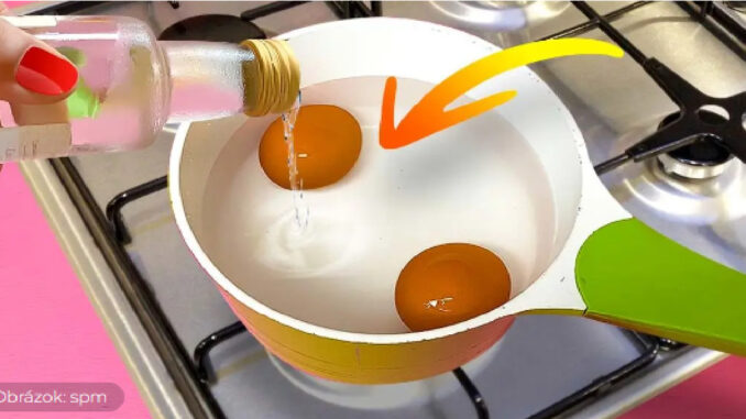 trik s vařením vajec