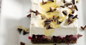 sváteční řezy s vaječným likérem