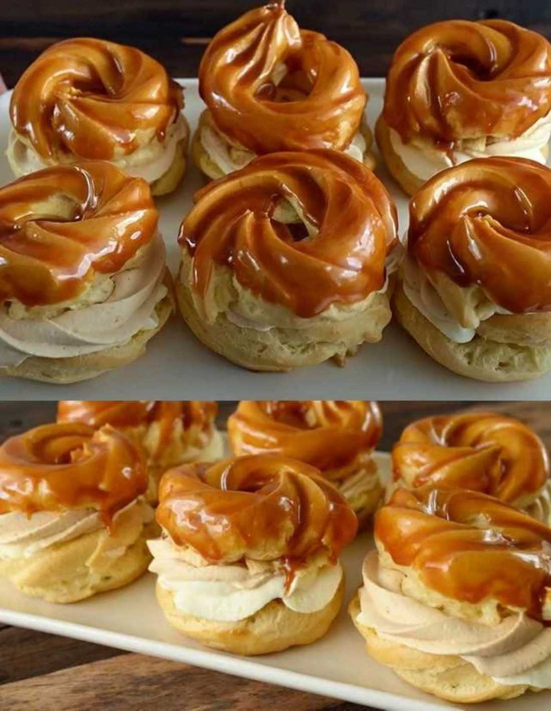 Domácí karamelové větrníky