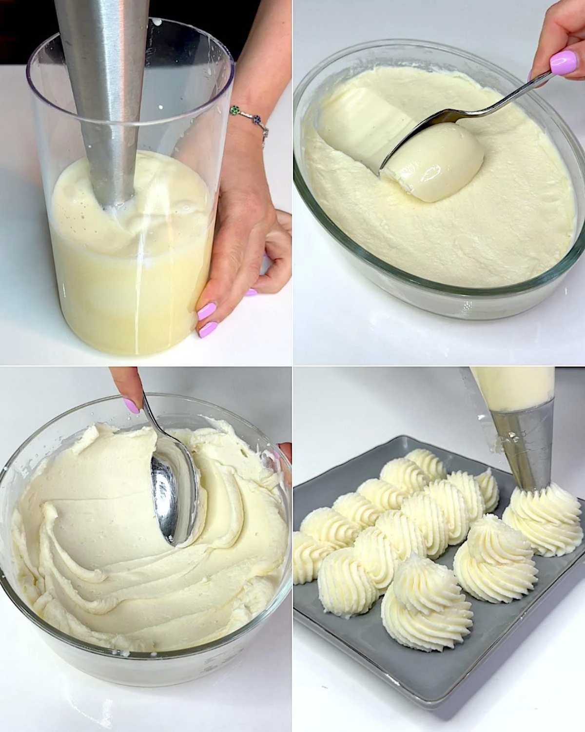 bílá čokoládová ganache