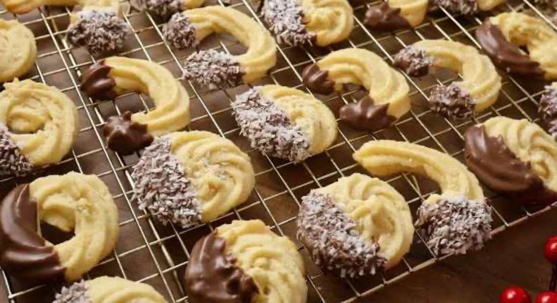 kokosové linecké sušenky