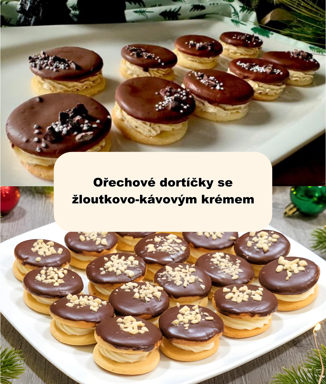Ořechové dortíčky