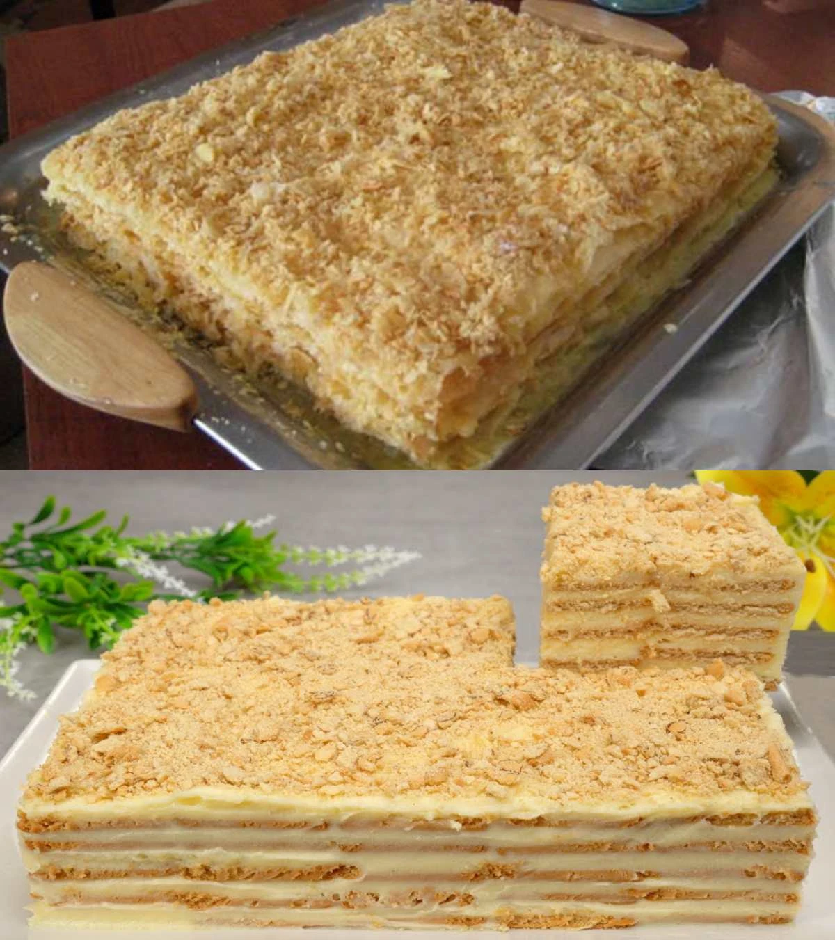 Napoleon s vaječným krémem