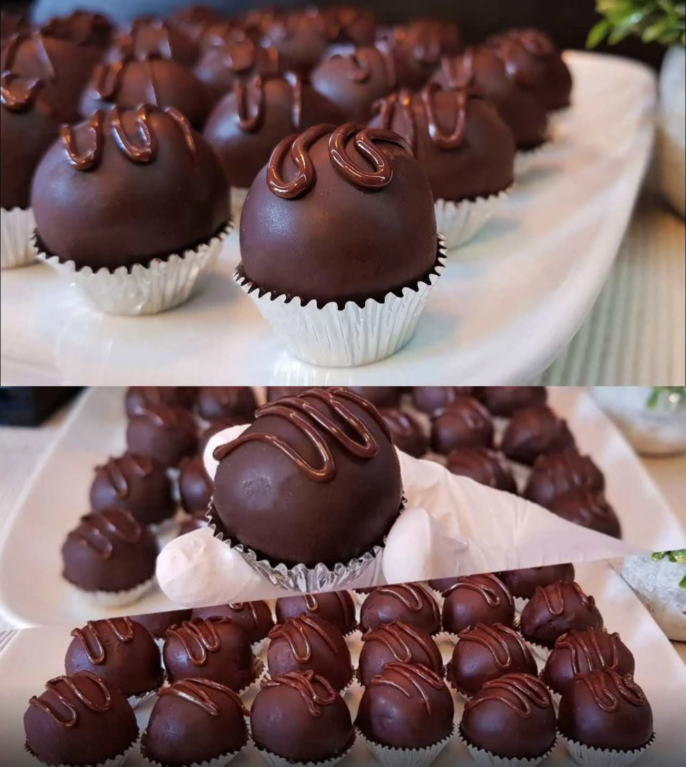 čokoládové kuličky